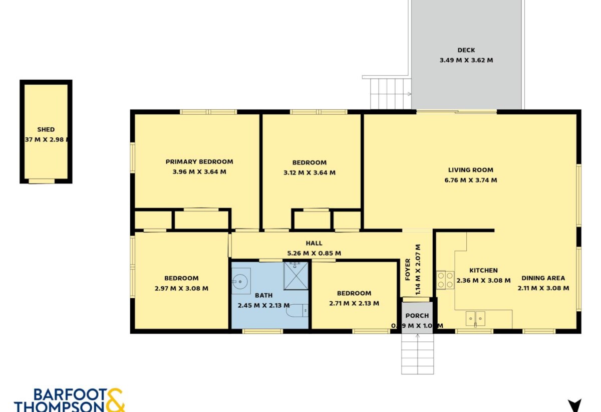 Vendors Are Moving, 4 beds 1 bath house on 611m2 section, handy to Clendon Shopping Centre., 0.2 km to Roscommon School, 2.2 km to Manurewa High School, 20 Frobisher Way, Manurewa, Auckland