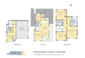 5 beds 4 baths house on 336m² section, walks to Long Bay Village and beach, 0.5 km to Long Bay College, 0.6 km to Long Bay School, 16 Windlass Street, Long Bay, Auckland
