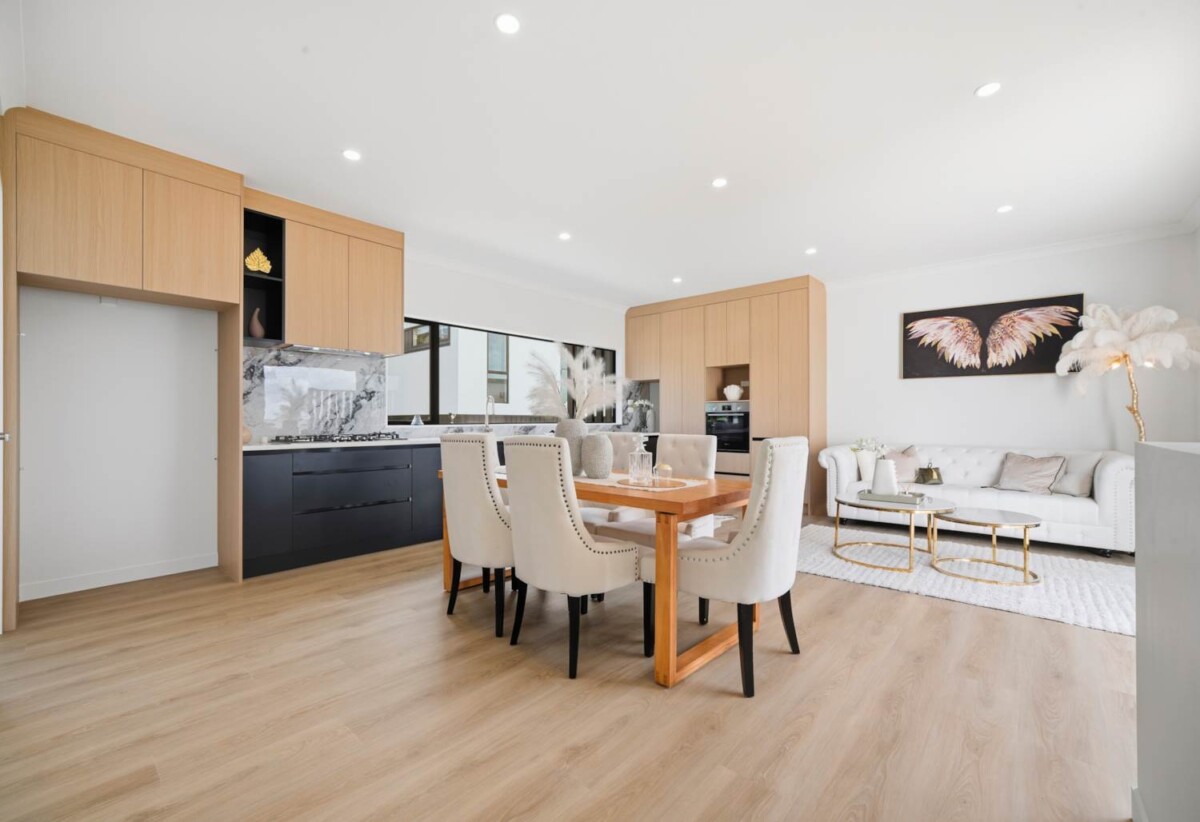 10-year Master Builder warranty for peace of mind, Brandnew 3 beds + study 2.5 baths home with garage, 1 km to Torbay School, 1.1 km to Long Bay College, 5A,B,C,D Orne Street, Torbay, Auckland