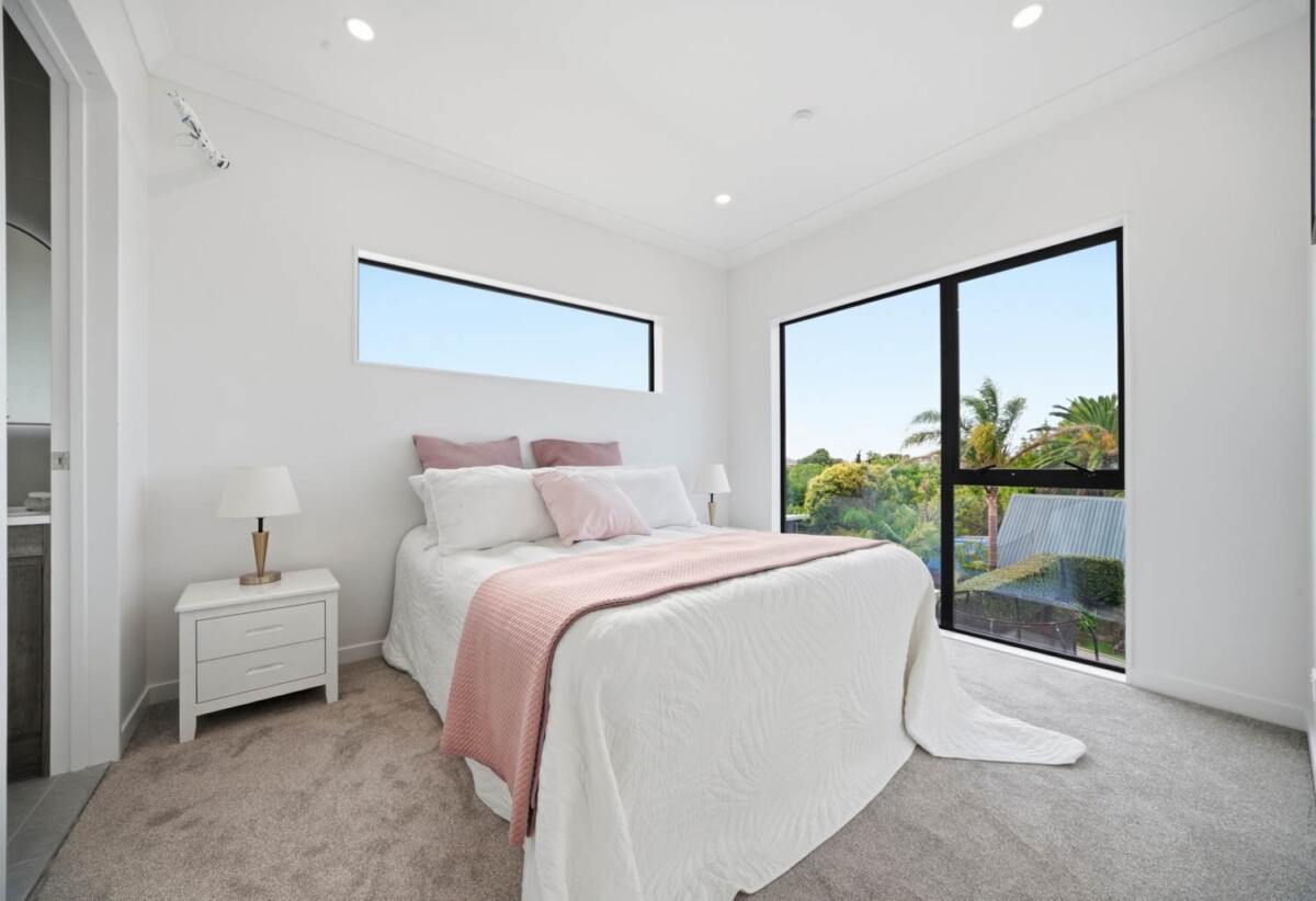 10-year Master Builder warranty for peace of mind, Brandnew 3 beds + study 2.5 baths home with garage, 1 km to Torbay School, 1.1 km to Long Bay College, 5A,B,C,D Orne Street, Torbay, Auckland