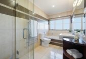 4 beds + plus upstairs big study/5th bedroom option, 3 baths with underfloor heating house on 592m2 section, Central air-conditioning and central vacuum system, 1.8 km to Ormiston Senior College, 43 Bronwylian Drive, Flat Bush, Auckland