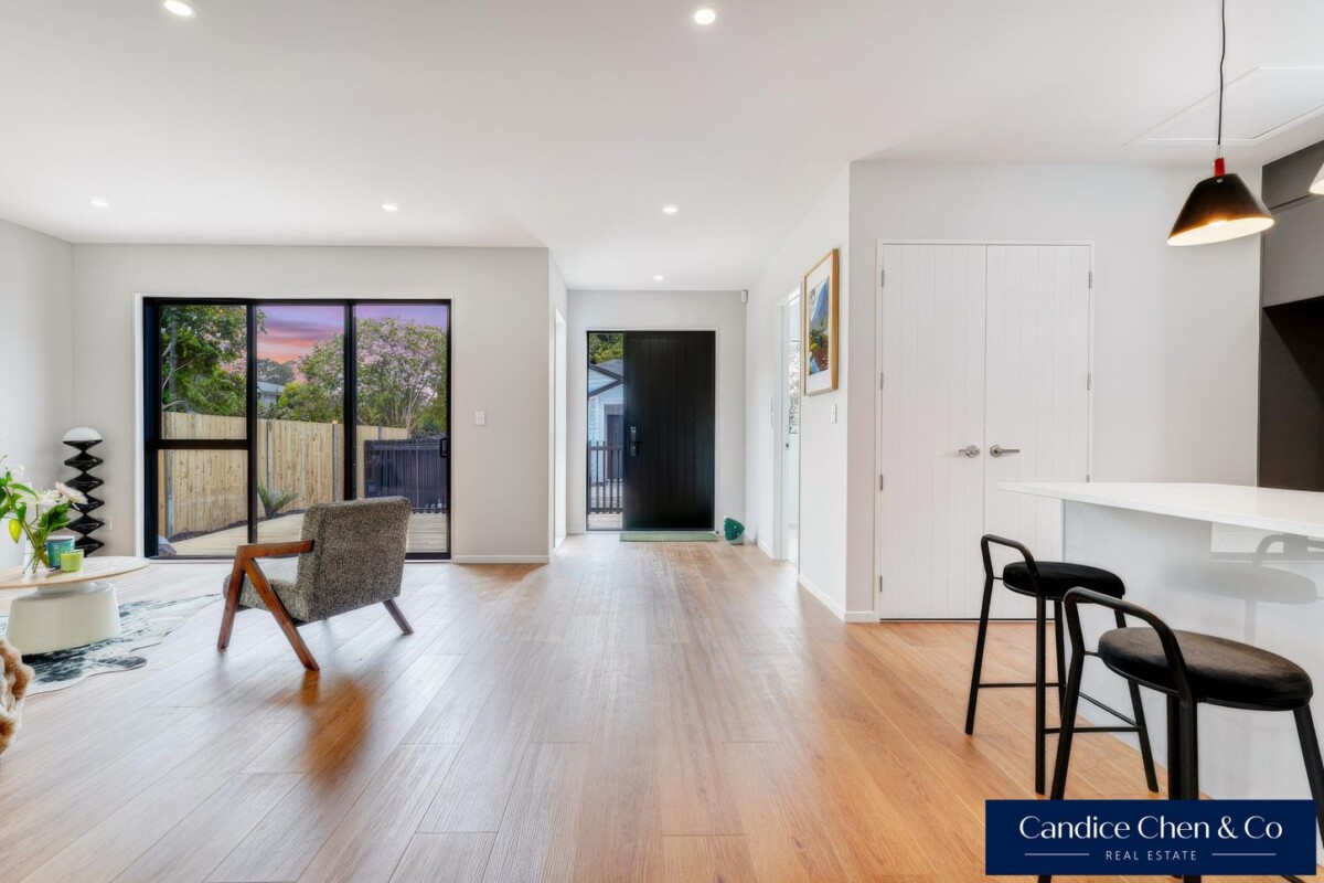 Brandnew standalone freehold Single-Level 3 beds 2 baths home with car park, close to schools, the NorthWest Shopping Centre, motorway access, Lot 5/57 Helena Street, Massey, Auckland