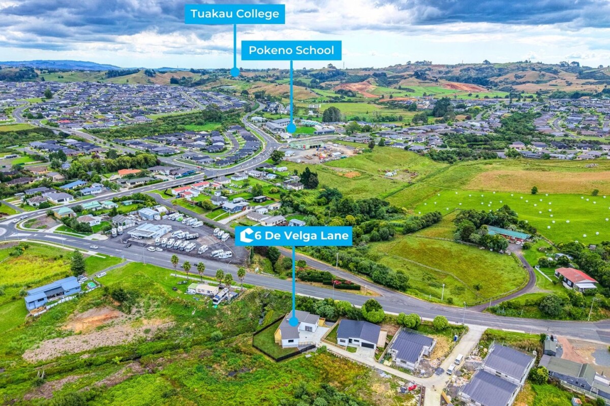 178m2 brandnew 4 beds 2 baths house on 680m2 section, close to local shops, schools, park, motorway access, 6 De Velga Lane, Pokeno, Auckland