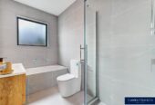 Brandnew standalone freehold Single-Level 3 beds 2 baths home with car park, close to schools, the NorthWest Shopping Centre, motorway access, Lot 5/57 Helena Street, Massey, Auckland