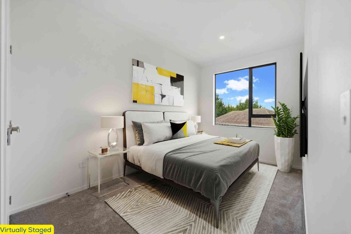 6 minutes to Mount Roskill Grammar School, Brabdbew freehold 3 bed 2.5 bath home, 10 minutes to St Lukes Mall, half minute to motorway access, Lot 4/20 William Blofield Avenue, Mount Roskill, Auckland