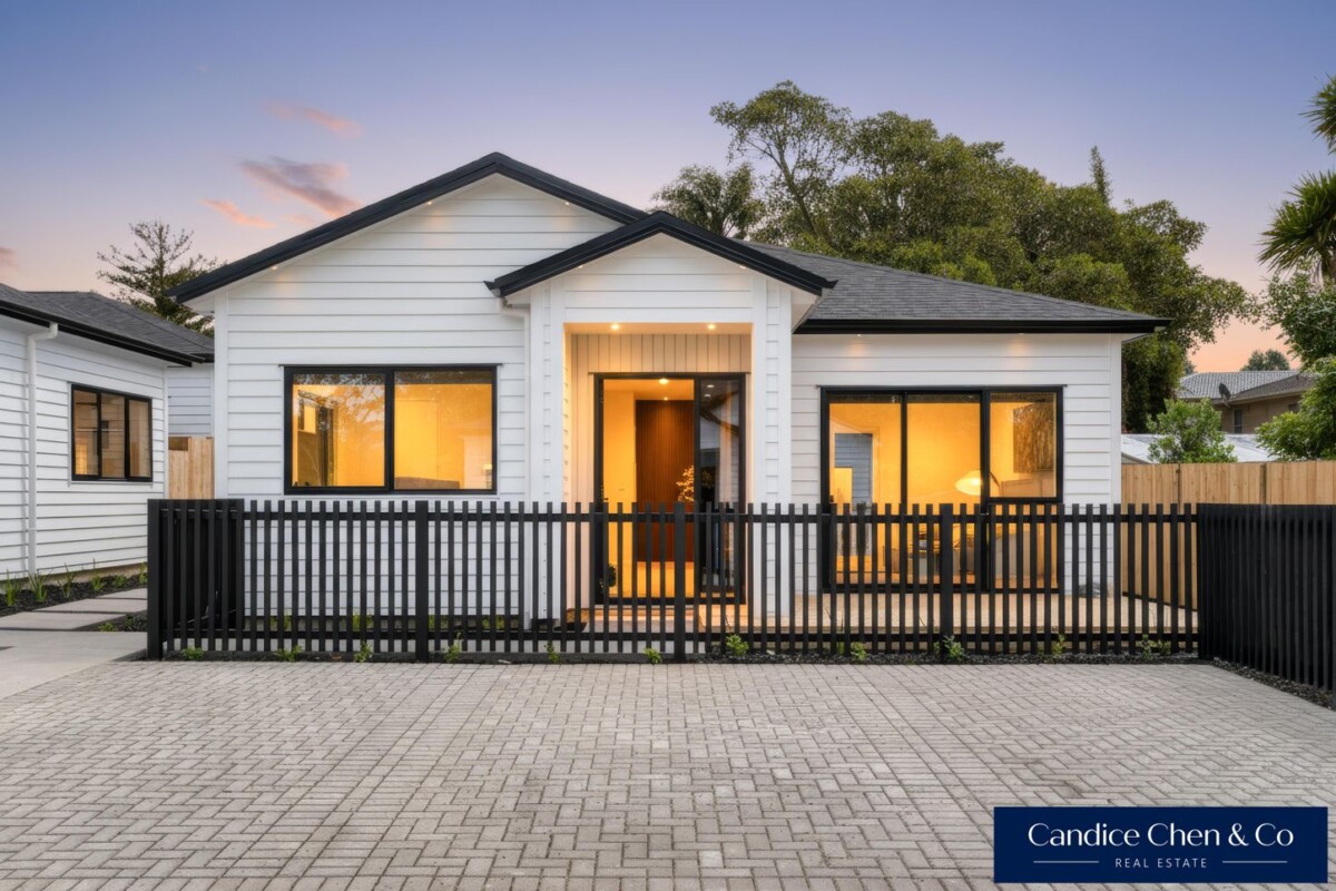Brandnew standalone freehold Single-Level 3 beds 2 baths home with car park, close to schools, the NorthWest Shopping Centre, motorway access, Lot 5/57 Helena Street, Massey, Auckland