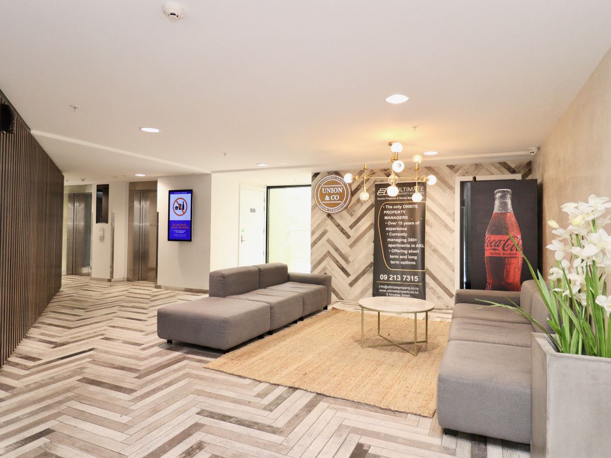 For rent, Fully Furnished 2-beds, 1-bathApartment in City Centre with 1 car park, Available From the 3rd Feb 2026, 1301 / 15 Union st, City Centre, Auckland