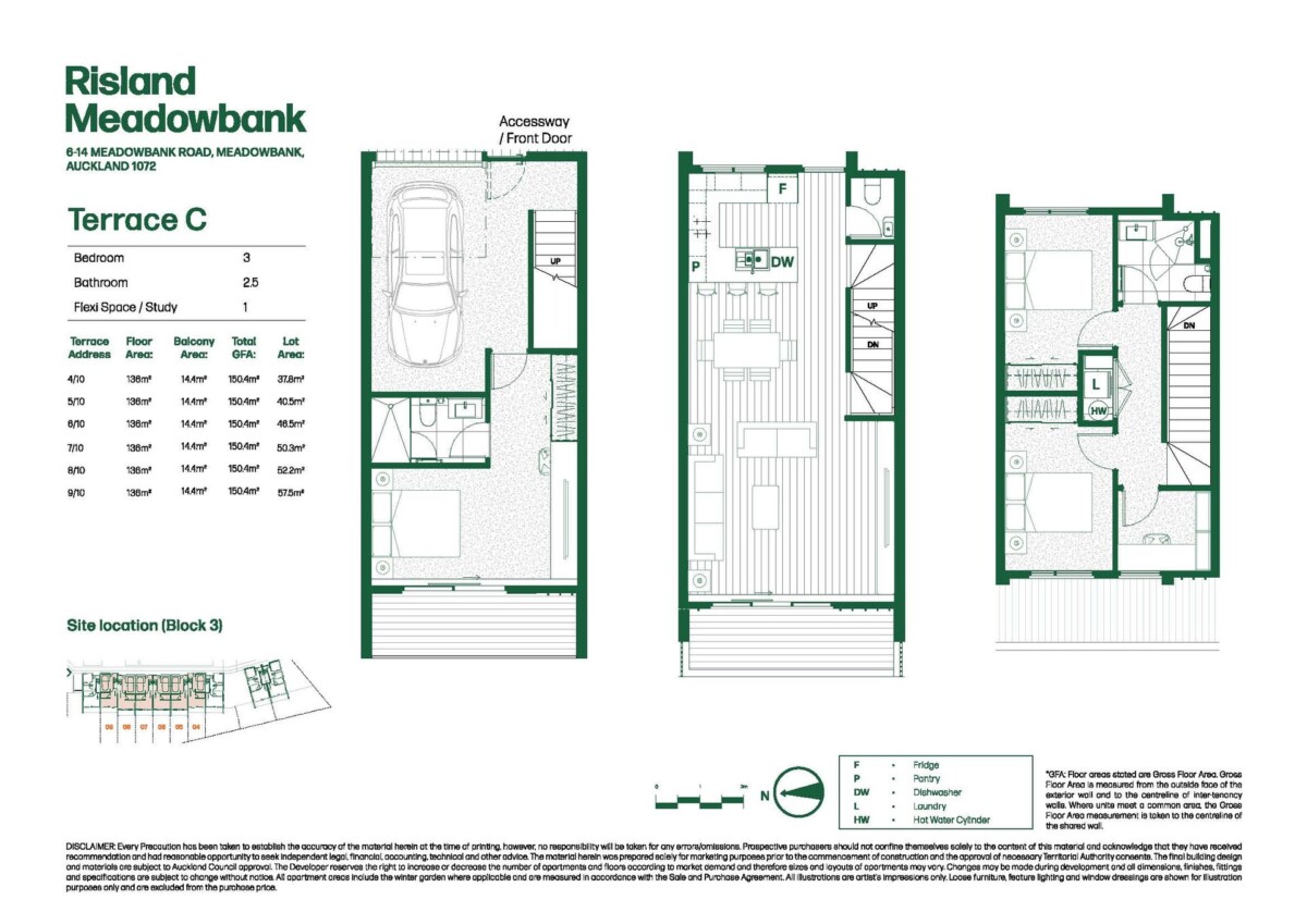 Massive Price Reduction, 136m2 3 beds + study 2 baths home with garage and extra car park, zoned for Selwyn College, Baradene College, Remuera Intermediate, Meadowbank School, 8/10 Meadowbank Road, Meadowbank, Auckland