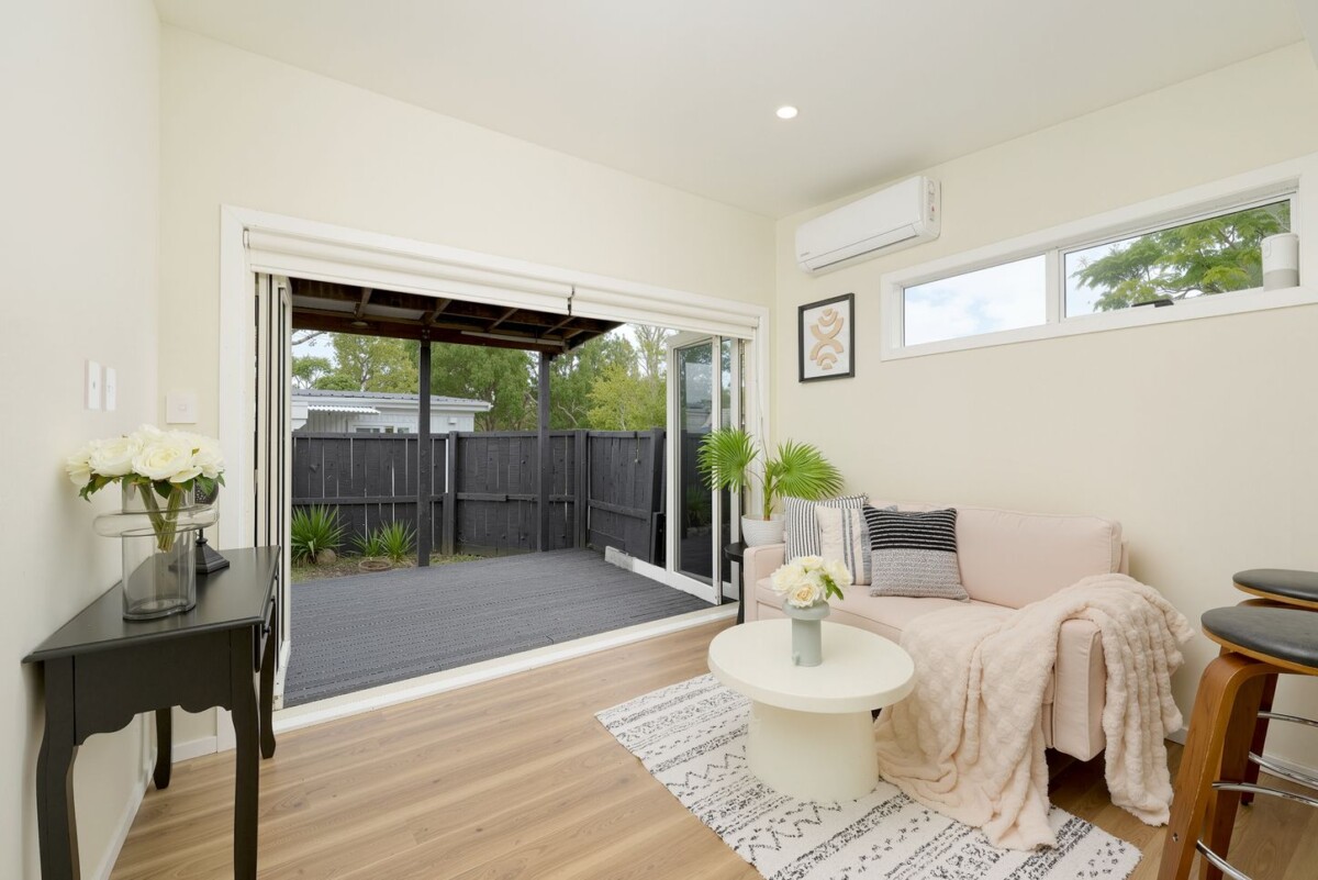 Renovated 1 bed 1 bath 1 carport home with a separate workshop, thw workshop is potential to convert into a sleepout, close to schools, WestCity shopping centre, 3/176 Henderson Valley Road, Henderson, Auckland
