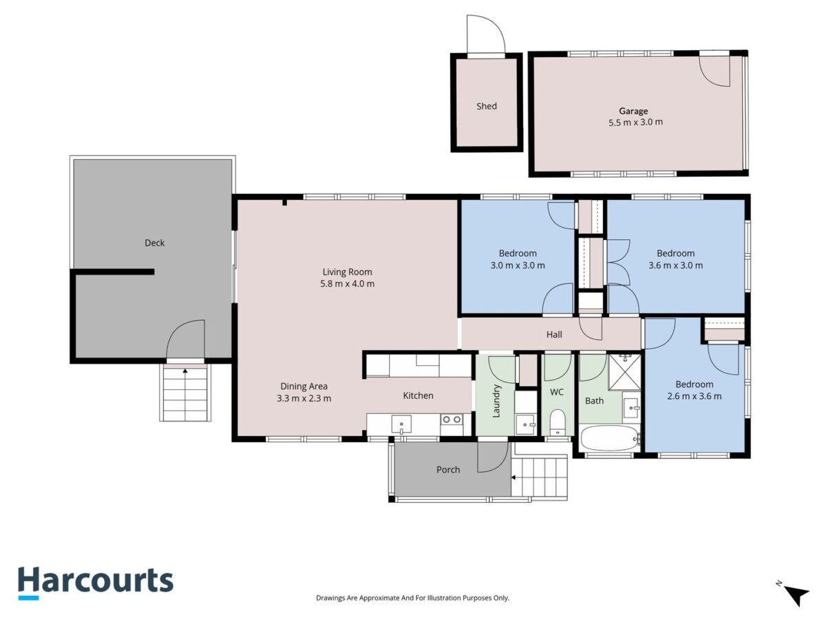 Standalone 3 beds house with garage and car parks, close to WestCity Waitakere Mall, Lincoln Road Shopping Centre, local schools, 5/7 Duncan Avenue, Te Atatu South, Auckland