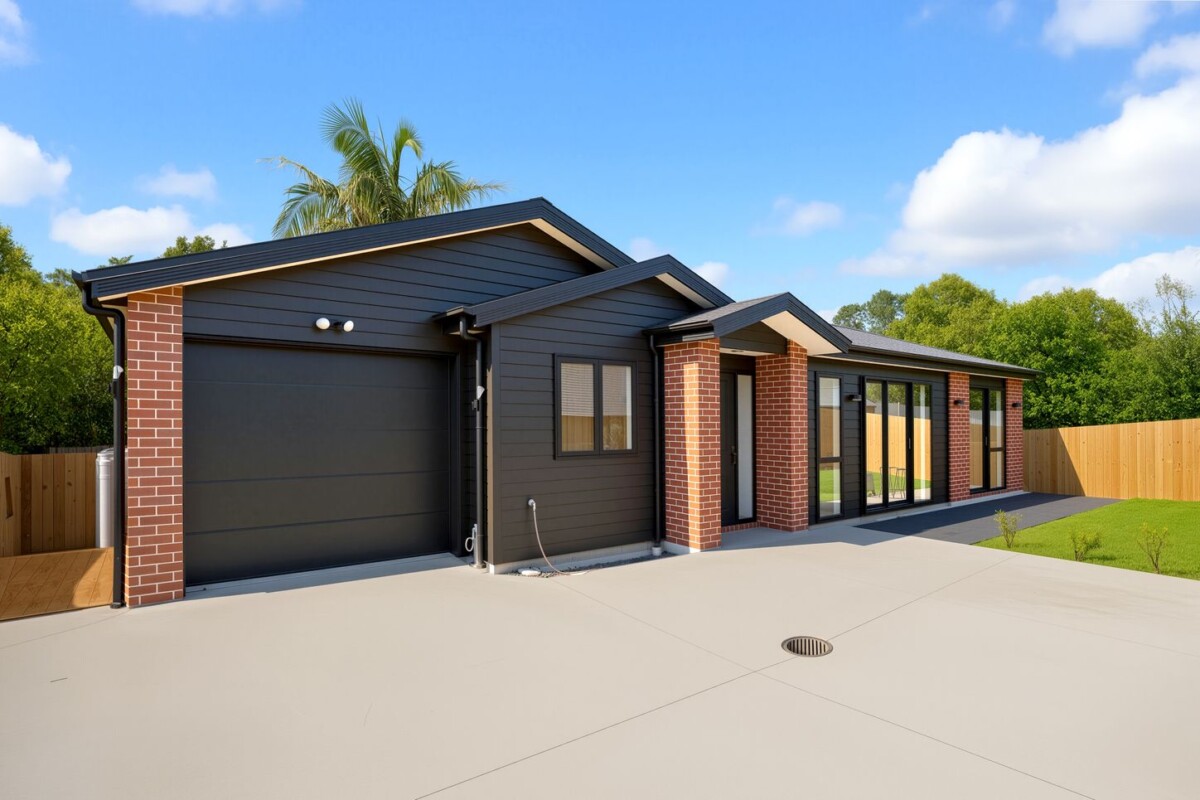 Brandnew brick and weatherboard 4 beds 2 baths house with garage on 314m2 section, Close to Park, WestCity Waitakere, Lincoln Road amenities, schools, motorwar access, 56A Fitzwater Place, Henderson, Auckland