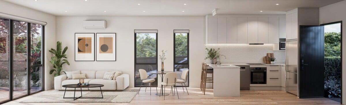 10-Year Master Build Guarantee, Brandnew 3 beds 1.5 baths home with car park, under construction, Close to local shops, schools, beach, 8/15 Sea Vista Avenue, Beach Haven, Auckland