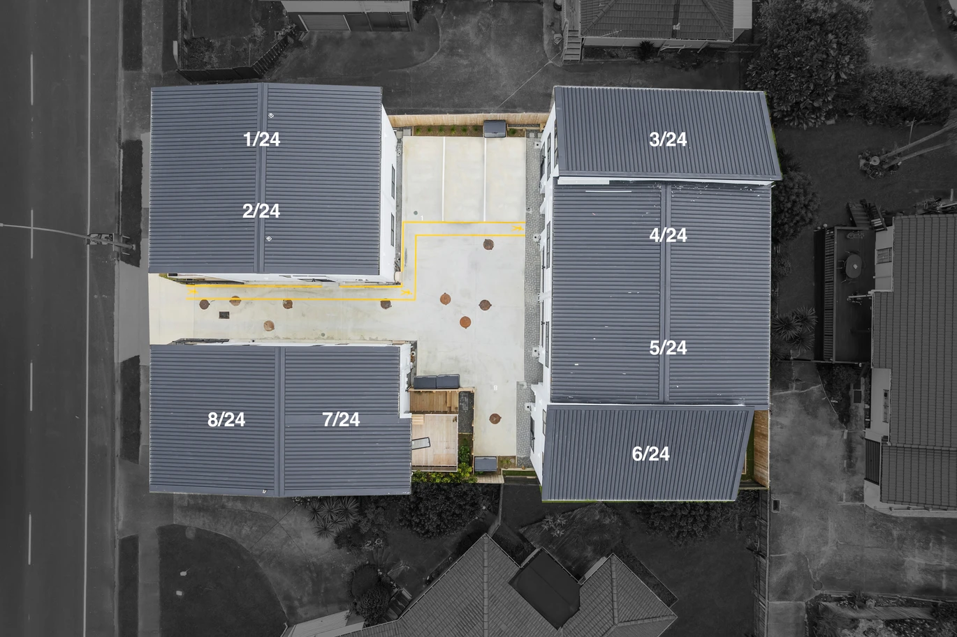 Freehold smart layout 2 beds 2.5 baths home, ground floor versatile room with 1 bath, Walk to Highland Park Shopping Centre, Zoned for Howick Primary, Howick Intermediate, and Pakuranga College, 7/24 (Lot 4) Aberfeldy Avenue, Highland Park, Auckland