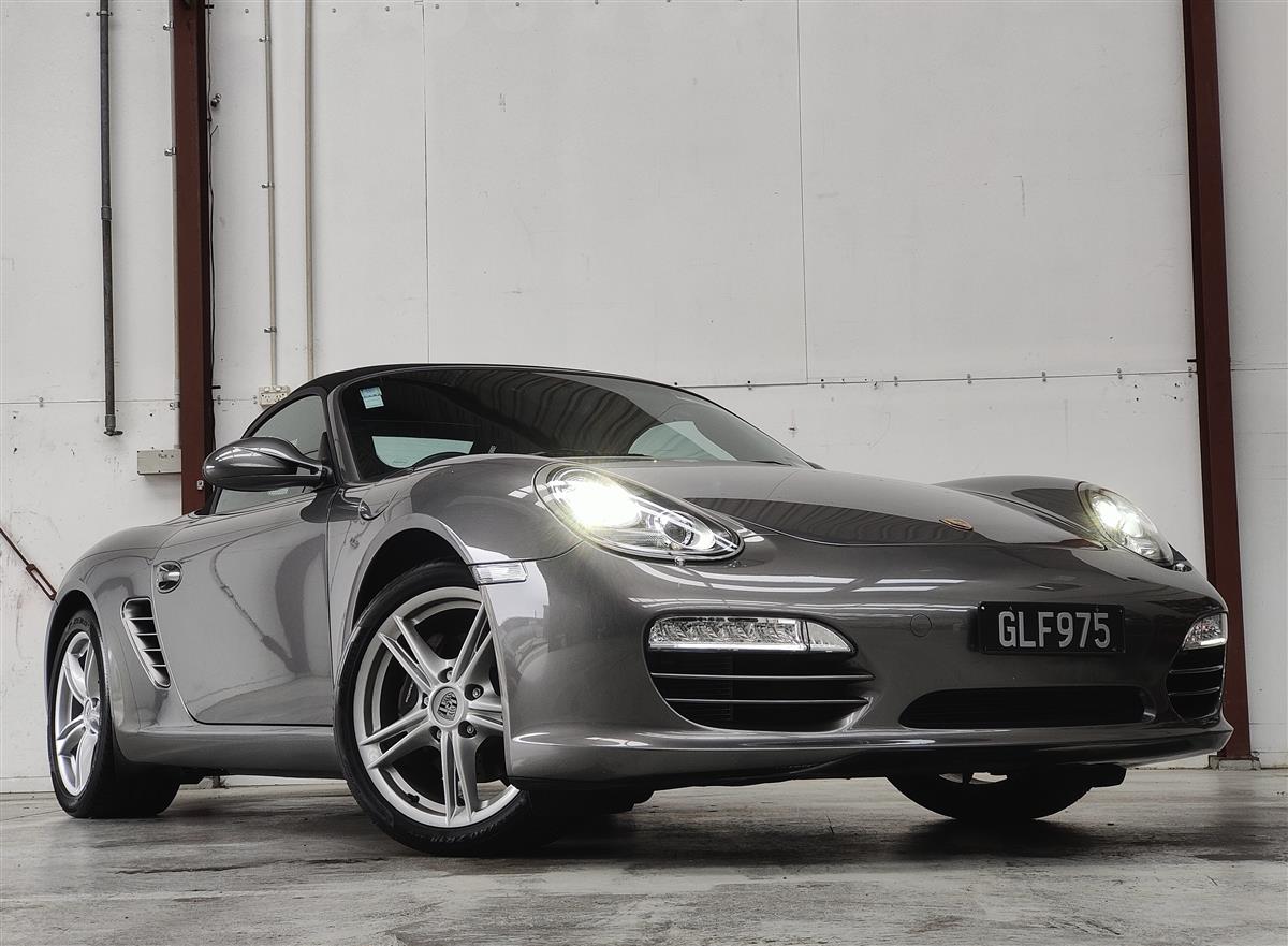 2011 Porsche Boxster RWD/ELECTRIC SOFT TOP/NZ NEW/FULL SERVICE HISTORY/MINT CONDITION Convertible Automatic, 2 seats, Automatic, Petrol, 6 cylinder, 2,893 cc, 68,501 km