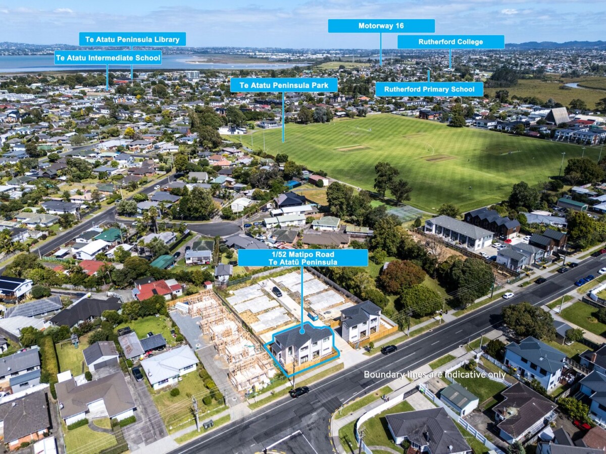 169m2 Brandnew standalone 4 beds 3.5 baths home with garage on 179m2 section, central air conditioning, 1/52 Matipo Road, Te Atatu Peninsula, Auckland