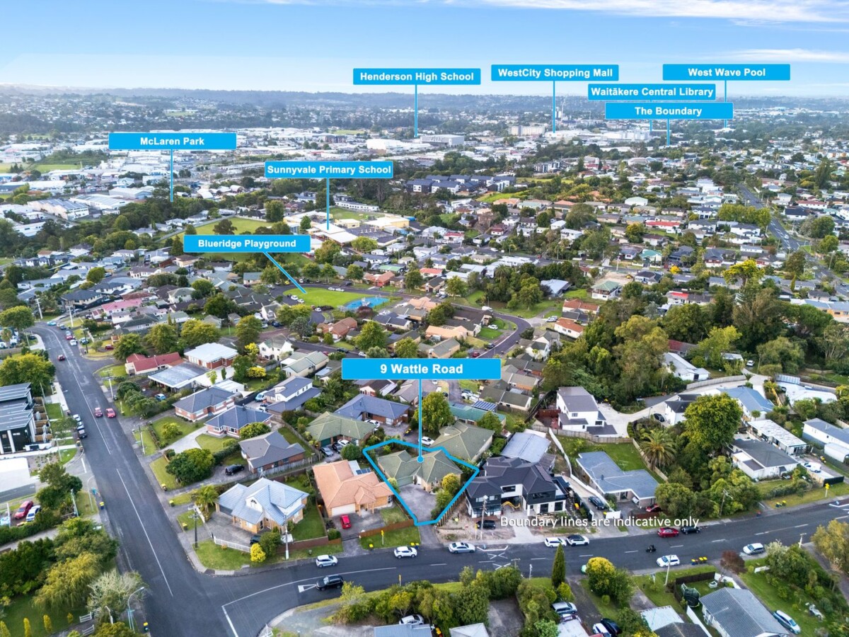Once over a decade, Motivated owners relocate closer to the city, 140m2 brick and tile 3 beds 2 baths house on 452m2 section, Just a stone’s throw from WestCity, supermarkets, 9 Wattle Road, Sunnyvale, Auckland
