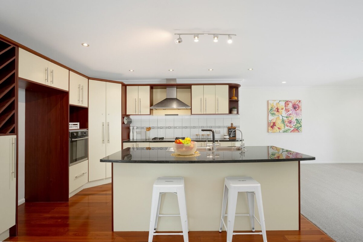 217m2 Brick and tile 5 beds 2 baths house with double garage on 527m2 section, Short walk to Lake Panorama, Close to local shops and quality schools, 24 Sapperton Drive, Henderson, Auckland