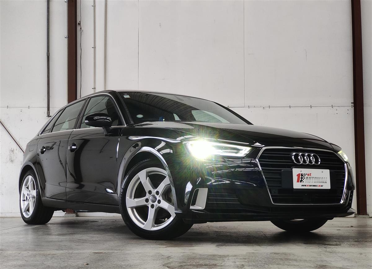 2017 Audi A3 1.4TFSI LUXURY PACKAGE/GRADE 4.5/FACELIFT/VITURL COCKPIT Hatchback Automatic, 5 seats, Black, Petrol, 1,400 cc, New Import, 51,150 km