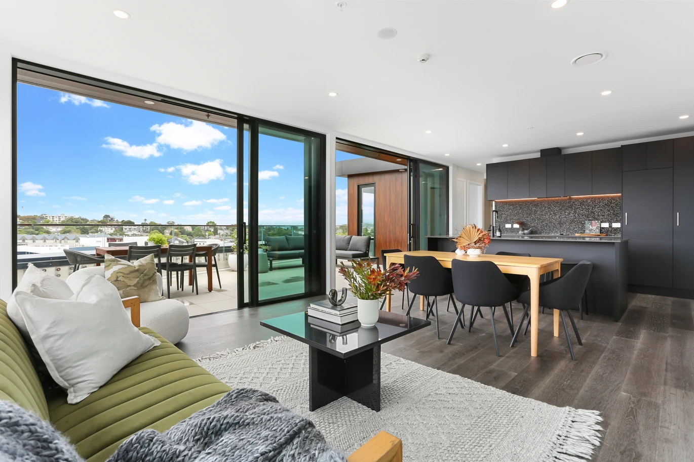 The Penthouse | Must Be Sold,, Urgent, Auckland Grammar School zone, 3 beds 2 baths 2 car parks with 180-degree views of Mount Eden, walks to CRL Maungawhau train station, 603/1 Enfield Street, Mount Eden, Auckland