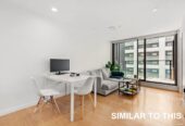 Double Grammar school zone, 53m2 Freehold 2 beds (1bed + 1 flexi room) 1 bath apartment, 0.9 km to Auckland Girls’ Grammar School, 1.7 km to Auckland Grammar, 1407 438 Queen Street, City Centre, Auckland
