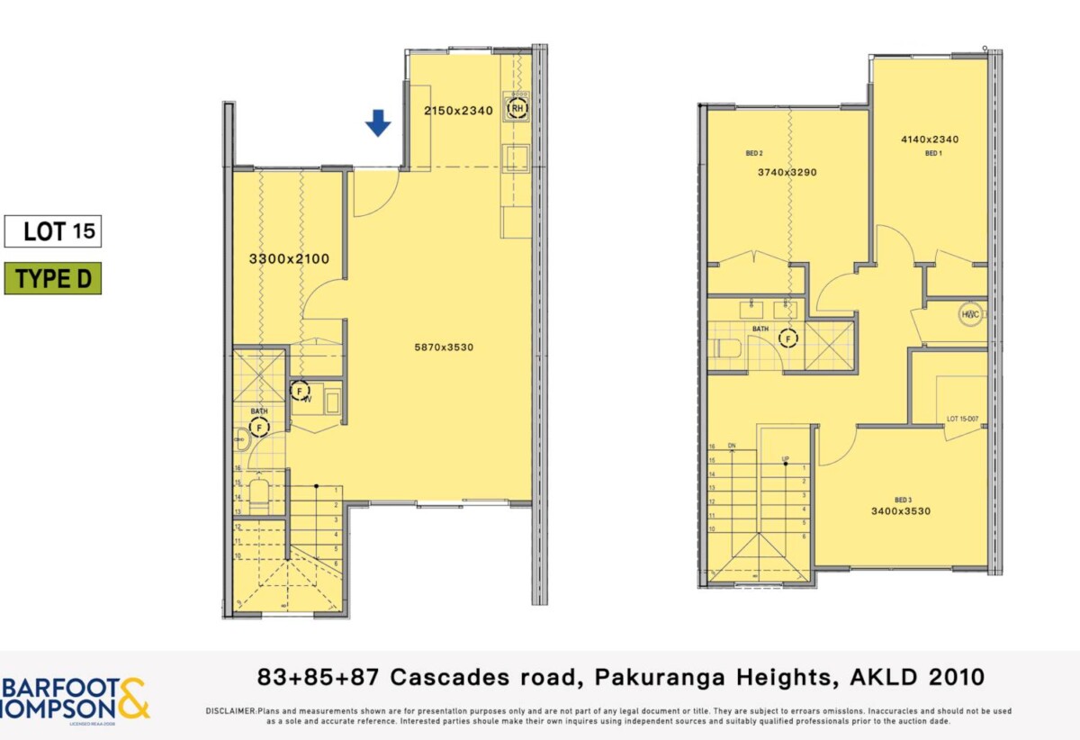 move-in ready, Brandnew 3 beds + study 2 baths 1 car park home on 112m2 section, 0.7 km to Elm Park School, 1.3 km to Pakuranga College, 1.6 km to Farm Cove Intermediate, 18/85 Cascades Road, Pakuranga Heights, Auckland