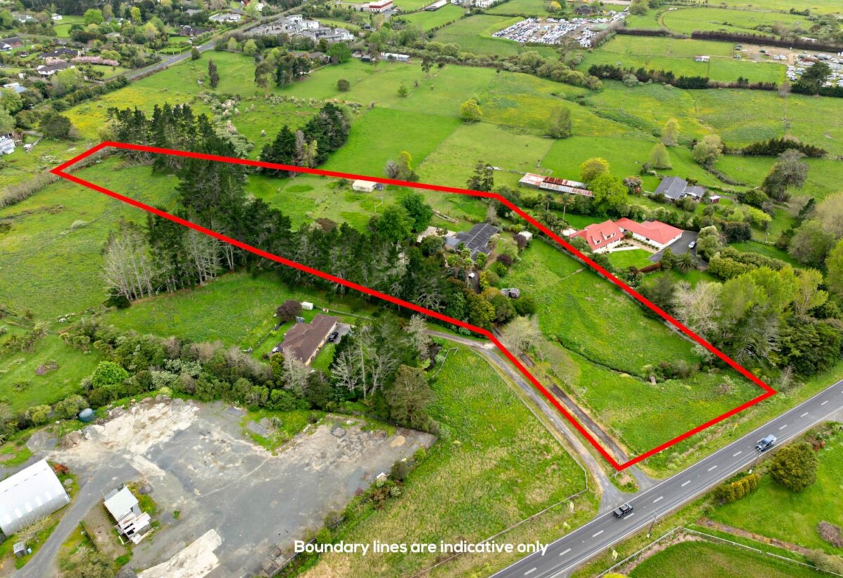 5 beds house on 20124m2 section, Future Urban Zone, 0.6 km to Alfriston College, 1.2 km to Alfriston School, 1230 Alfriston Road, Ardmore, Auckland
