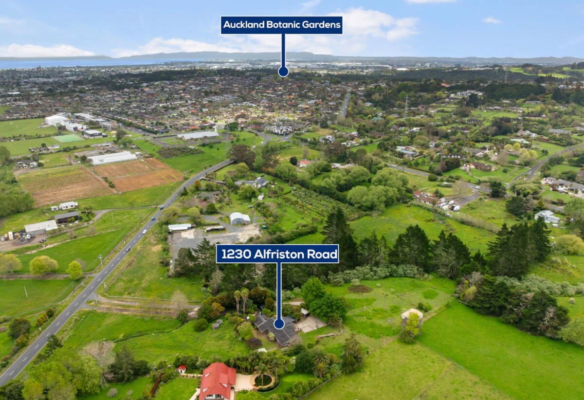 5 beds house on 20124m2 section, Future Urban Zone, 0.6 km to Alfriston College, 1.2 km to Alfriston School, 1230 Alfriston Road, Ardmore, Auckland
