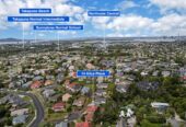 Double Westlake Zone, Brick and tile 4 beds 2.5 baths house on 678m2 section, 0.4 km to Marlborough School, 0.9 km to Glenfield Intermediate School, 1.7 km to Westlake Girls’ High School, 1.8 km to Westlake Boys’ High School, 14 Alice Place, Hillcrest, Auckland