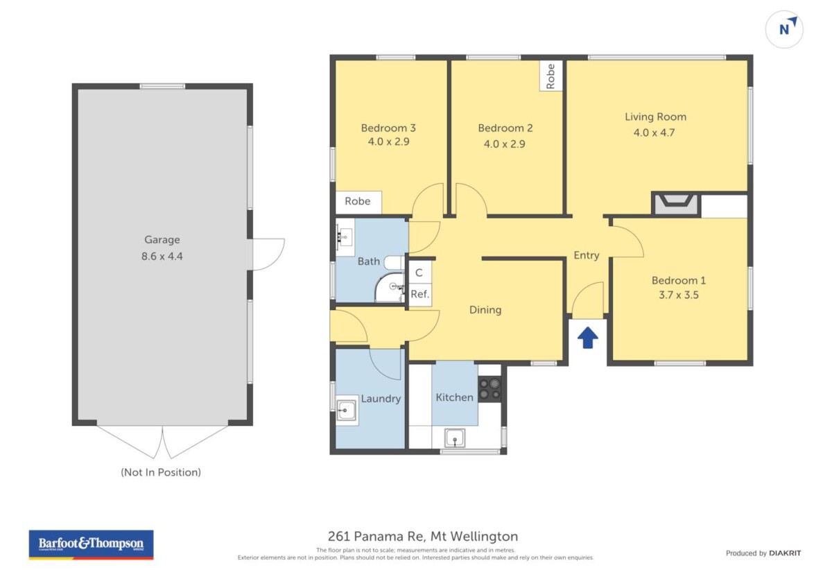 Overseas vendor, 3 beds house on 688m2 section, Just one street from the Tamaki waterfront, Currently tenanted, 0.5 km to Panama Road School, Close to Sylvia Park Shopping Centre, 261 Panama Road, Mt Wellington, Auckland