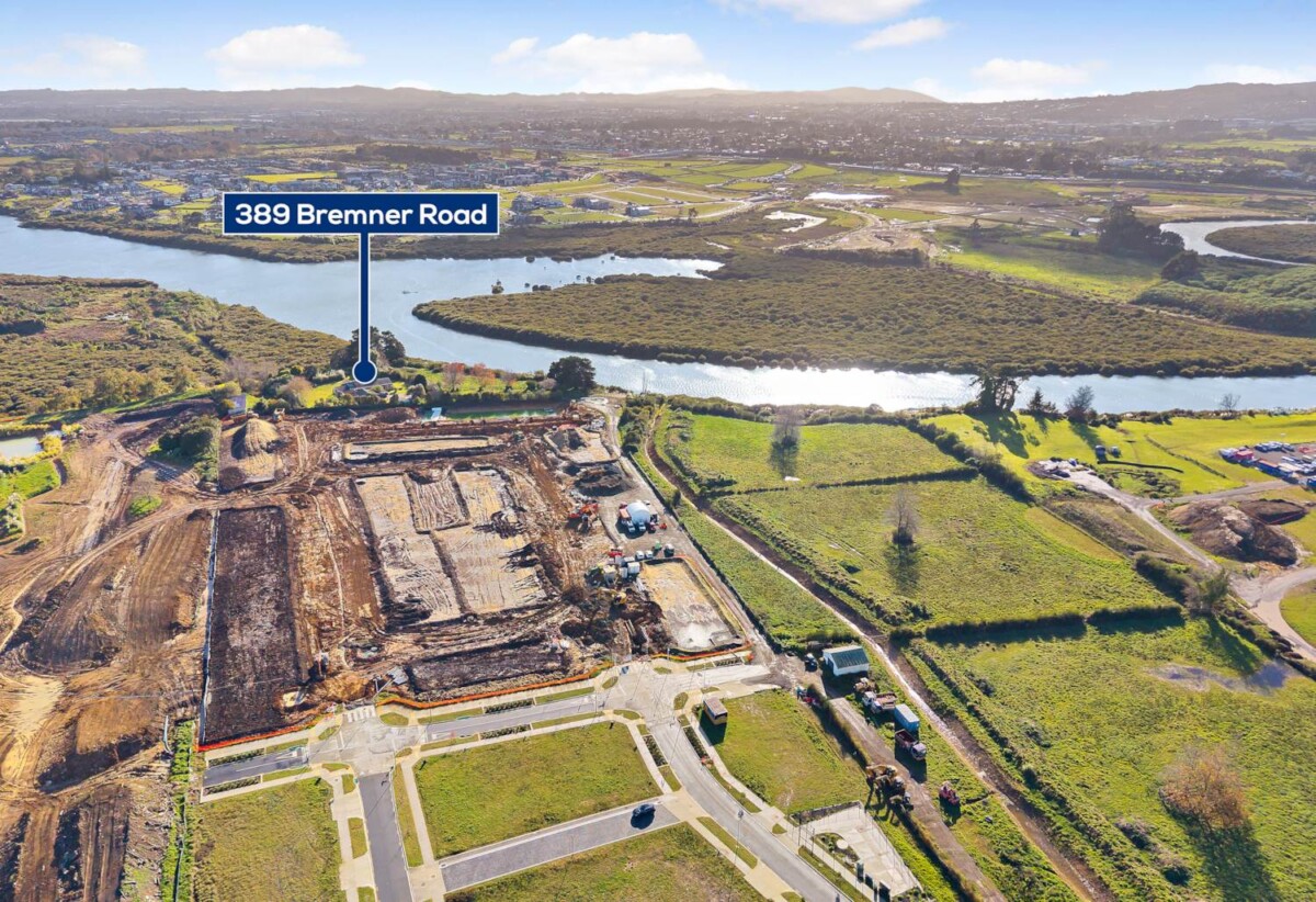 300m2 section, With a total of 59 freehold sections from approximately 260m² to 405m², Prices from just $456,521 + GST, Lot 1, 389 Bremner Road, Karaka, Auckland