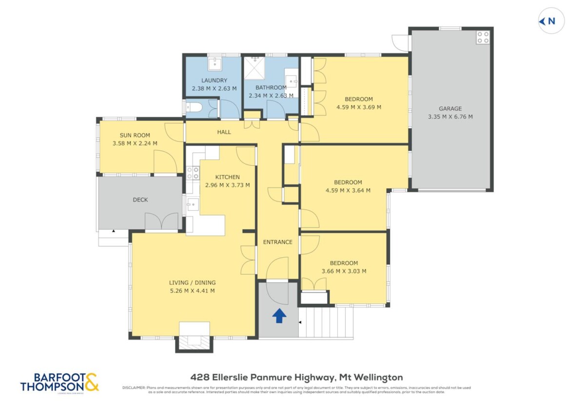 Renovated 3 beds 1 bath house with garage on 502m2 section, Minutes from Lunn Avenue amenities, Ellerslie Village, and Sylvia Park shopping, 0.7 km to Stanhope Road School, 428 Ellerslie Panmure Highway, Mt Wellington, Auckland