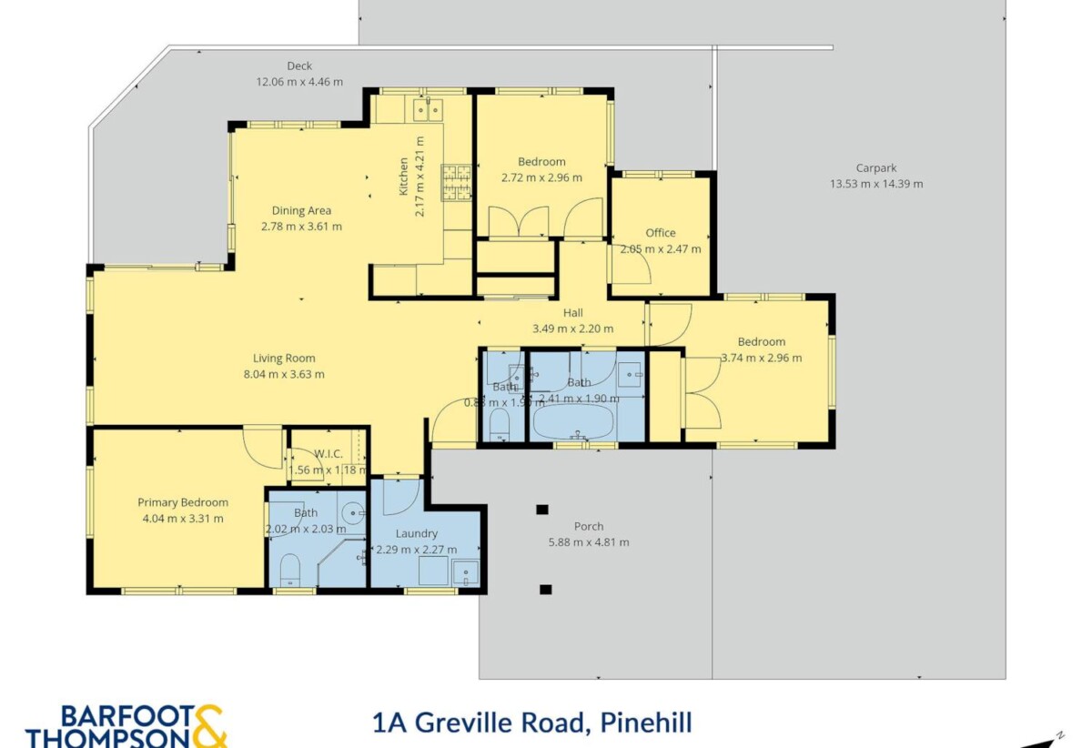 Rangi Zone, 3 beds + big study room 2 baths house on 341m2 section, 0.9 km to Pinehill School (Browns Bay), 1.3 km to Rangitoto College and Northcross Intermediate, 1A Greville Road, Pinehill, Auckland