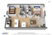 Auckland Girls’ Grammar School zone, 2 beds 1 bath apartment, 1.3 km to Auckland Girls’ Grammar School, 806/75 Victoria Street West, City Centre, Auckland