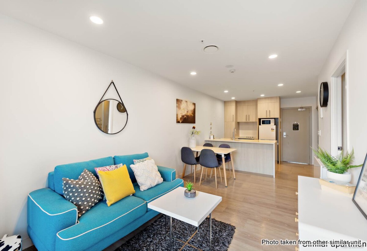 Auckland Girls’ Grammar School zone, 2 beds 1 bath apartment, 1.3 km to Auckland Girls’ Grammar School, 806/75 Victoria Street West, City Centre, Auckland