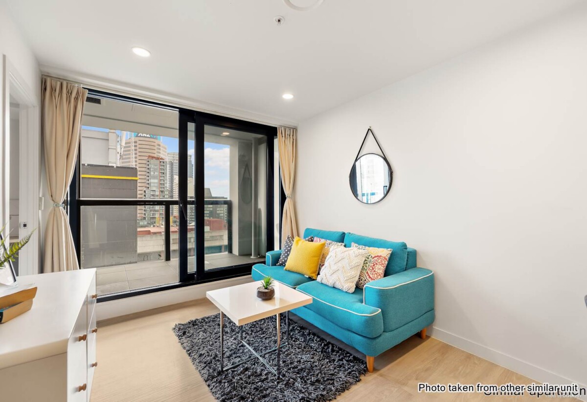 Auckland Girls’ Grammar School zone, 2 beds 1 bath apartment, 1.3 km to Auckland Girls’ Grammar School, 806/75 Victoria Street West, City Centre, Auckland