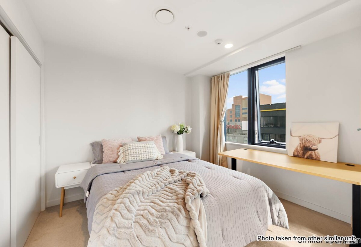Auckland Girls’ Grammar School zone, 2 beds 1 bath apartment, 1.3 km to Auckland Girls’ Grammar School, 806/75 Victoria Street West, City Centre, Auckland