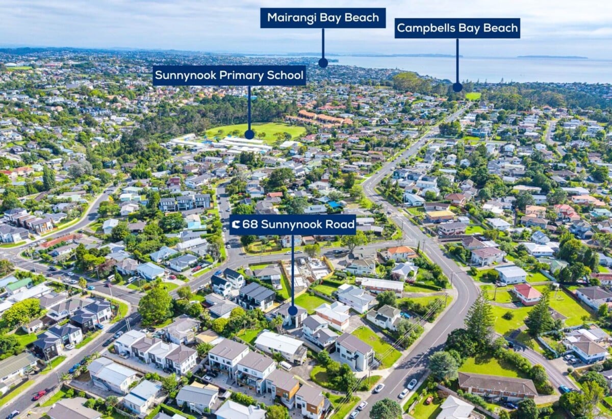 Double Westlake school zone, Brandnew standalone 4 beds 3.5 baths home with garage, walking distance of the Sunnynook Shopping Centre , 0.4 km to Sunnynook School, 68B Sunnynook Road, Forrest Hill, Auckland