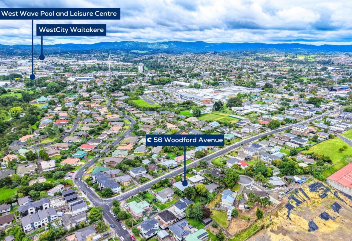 3 beds house on 809m2 section, RC Lodged for 6 standalone 3-beds 3-baths home, The site planning, engineering, traffic, landscape and shading studies have all been completed, 0.6 km to Henderson Intermediate, 0.8 km to Henderson North School, 1.2 km to Waitakere College, 56 Woodford Avenue, Henderson, Auckland
