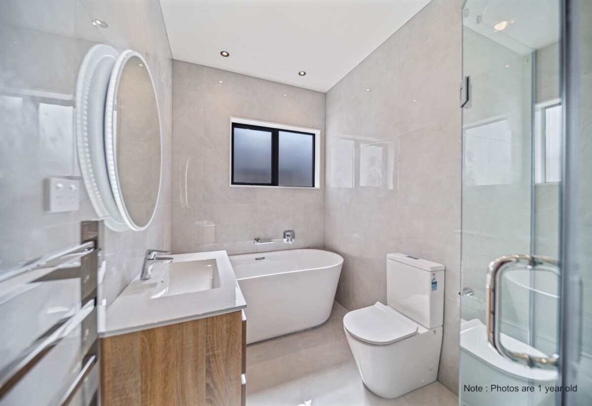 4 beds 2 baths house with double garage on 292m2 section, 0.6 km to Opaheke School, 1.1 km to v and Rosehill Intermediate, 1.5 km to Papakura Intermediate, 1.8 km to Papakura High School, 51 Bannockburn Road, Papakura, Auckland