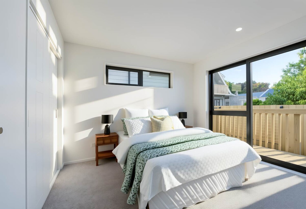 Wake up to breathtaking 180-degree sea views, brandnew freehold standalone 5 beds 4.5 baths house with double garage, Stamford 10-Year New Build Guarantee , bathrooms Underfloor heating , nearby coastal walkways, Wattle Downs Golf Club, 1.1 km to Reremoana Primary School, 114D Carnoustie Drive, Wattle Downs, Auckland