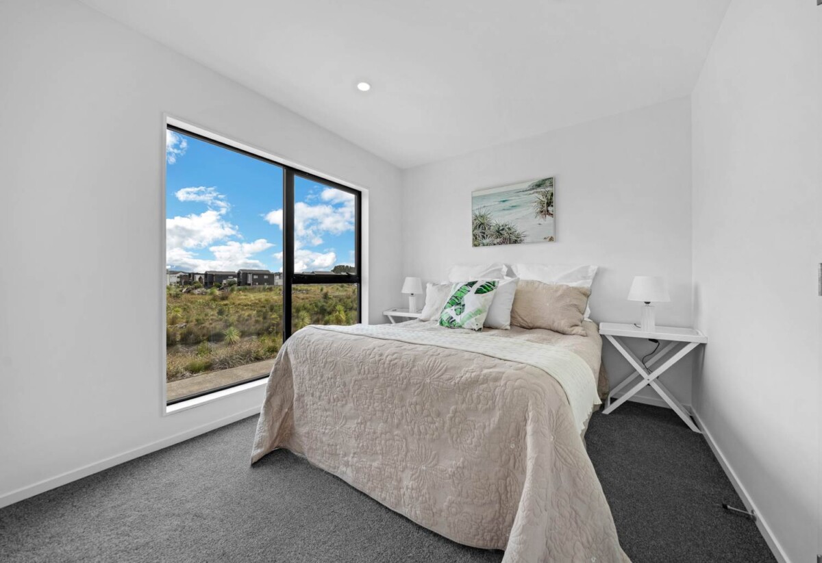 3 beds 2.5 baths home with Reserve Views on 141m2 section, 0.6 km to Cosgrove School, 1.4 km to Papakura High School, 1.8 km to Papakura Intermediate, 2 Roku Place, Papakura, Auckland