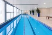 Auckland Girls’ Grammar School zone, 88m2 Leasehold 3 beds 2 baths 2 car parks apartment with Massive Seaview, 2.1 km to Auckland Girls’ Grammar School, 1308/18 Beach Road, City Centre, Auckland