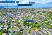 5 beds 3 baths house on 951m2 section, RC submitted for 7 new homes with car parks, three standalone houses and two duplex buildings, 0.7 km to Henderson School, 1 km to Rangeview Intermediate, 1.5 km to Henderson High School, 69 McLeod Road, Te Atatu South, Auckland