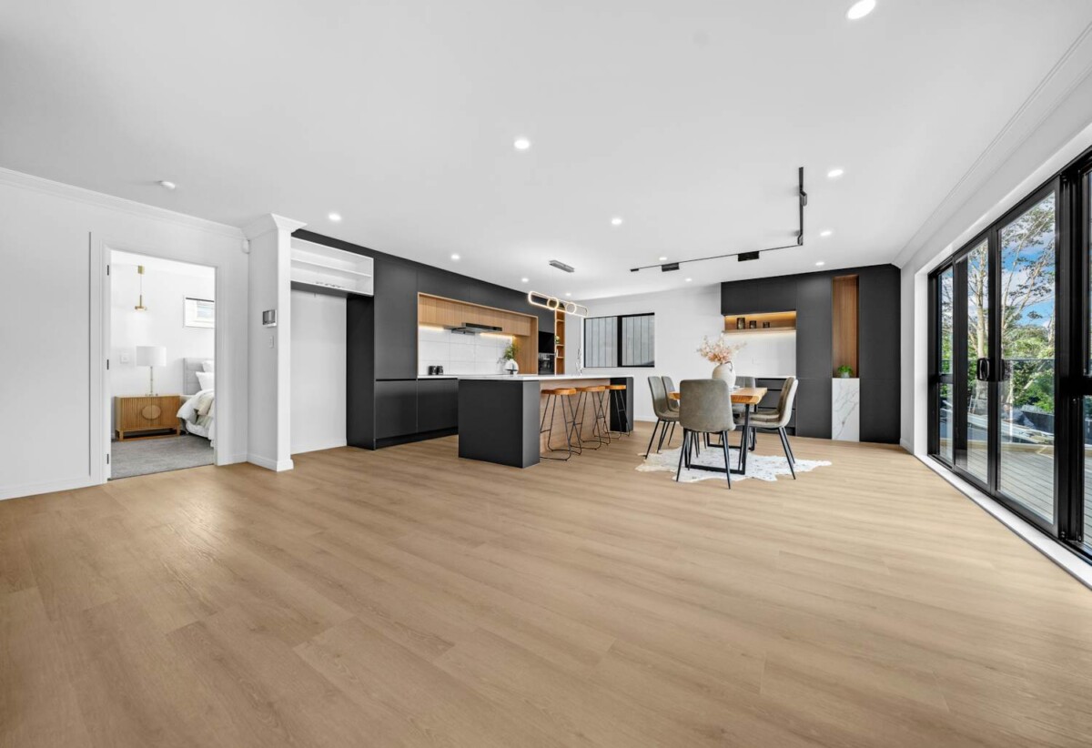 Top school zone, including Rangitoto College, Double Westlake, 192m2 brandnew standalone 4 beds 2.5 baths house with double garage, 0.4 km to Sunnynook School, 1.4 km to Rangitoto College, Lot 2, 15 Lavery Place, Sunnynook, Auckland