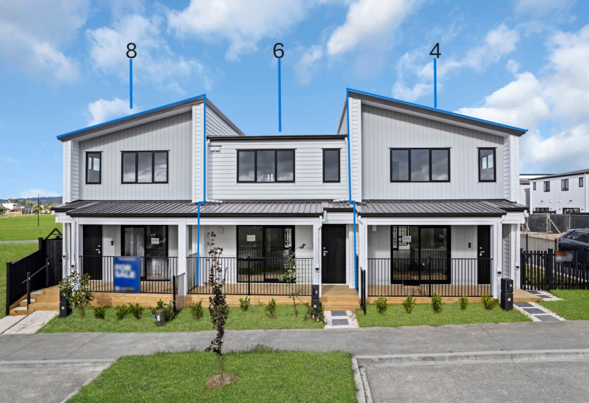 Master Build Guarantee,115m2 brandnew freehold 2 beds + 1 big study room 1.5 baths home with 2 car parks, close to schools, shops, motorway access, 0.1 km to Ngakoroa School, 6 Harikoa Way, Karaka, Auckland
