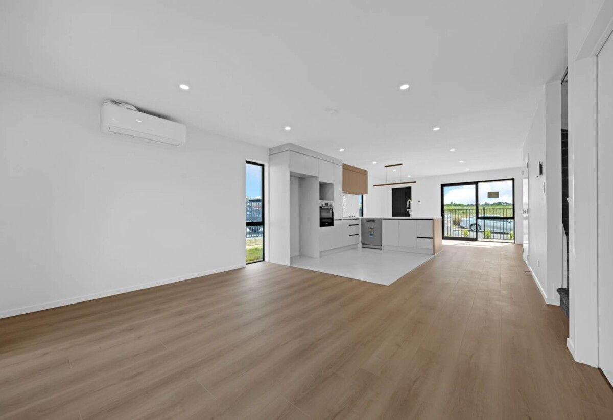 Master Build Guarantee, 115m2 brandnew freehold 2 beds +1 big study room 1.5 baths home with 2 car parks, close to schools, shops, motorway access, 0.1 km to Ngakoroa School, 4 Harikoa Way, Karaka, Auckland