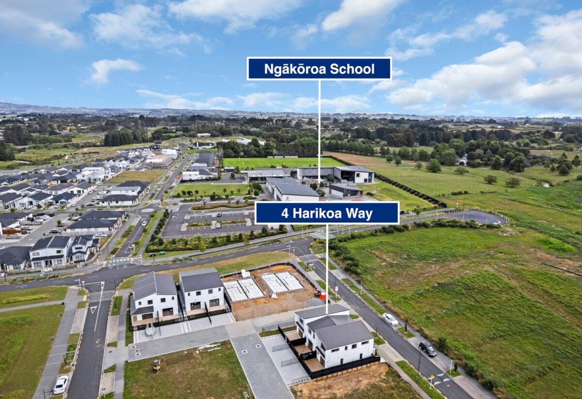 Master Build Guarantee, 115m2 brandnew freehold 2 beds +1 big study room 1.5 baths home with 2 car parks, close to schools, shops, motorway access, 0.1 km to Ngakoroa School, 4 Harikoa Way, Karaka, Auckland
