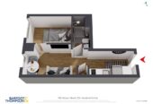 Auckland Girls’ Grammar School zone, 30m2 Freehold 1 bed 1 bath apartment, A well-managed hotel style apartment, Full furniture package is included, 209/188 Hobson Street, City Centre, Auckland