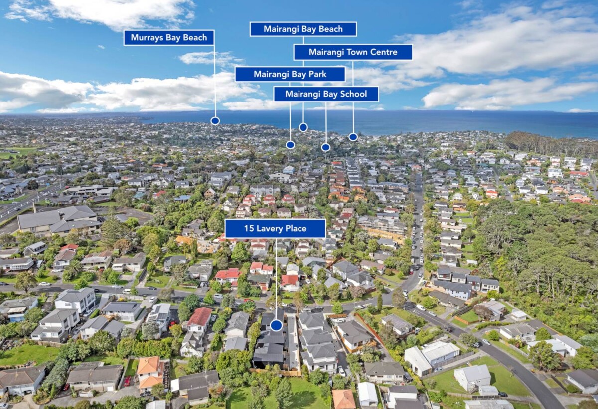 Top school zone, including Rangitoto College, Double Westlake, 192m2 brandnew standalone 4 beds 2.5 baths house with double garage, 0.4 km to Sunnynook School, 1.4 km to Rangitoto College, Lot 2, 15 Lavery Place, Sunnynook, Auckland