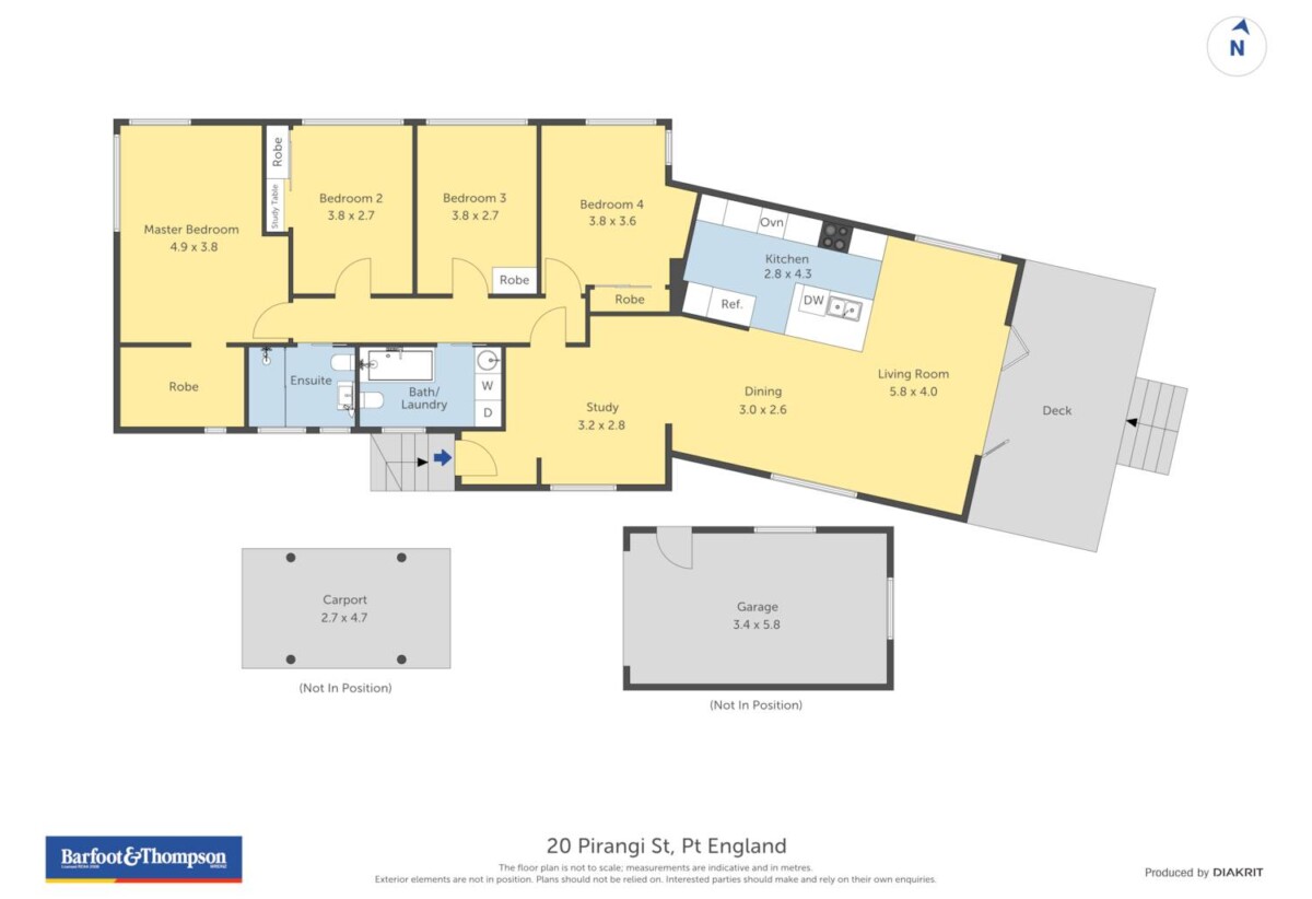 Motivated vendors, 4 beds 2 baths house on 680m² section RC Approved, close to Glen Innes and Panmure town centres, schools, 0.5 km to Ruapotaka School, 1.3 km to Tamaki College, 20 Pirangi Street, Pt England, Auckland